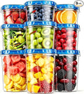 HOMETALL Freezer Storage Containers, Airtight Plastic | Food Storage Containers by OrderNow