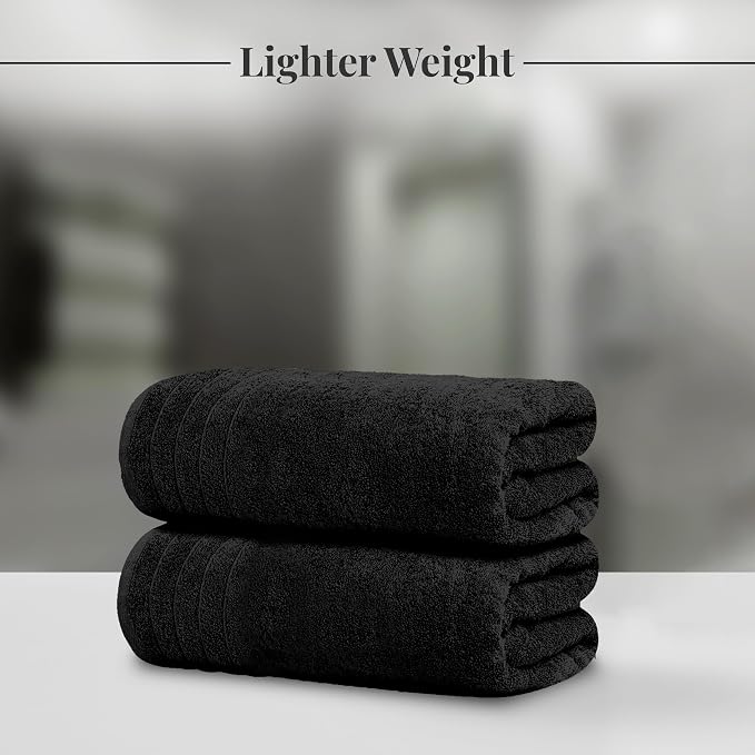 8 Piece Towel Set, 2 XL Bath, 2 Hand, 4 Washcloth, Lighter Weight, Quicker to - Image 4