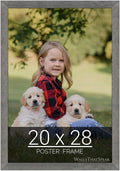 wallsthatspeak 20x28 American Barn Picture Frame for Puzzles Posters Photos or Artwork