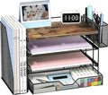 Desk Organizers and Accessories, 4-Tier Desktop File Organizer by OPNICE