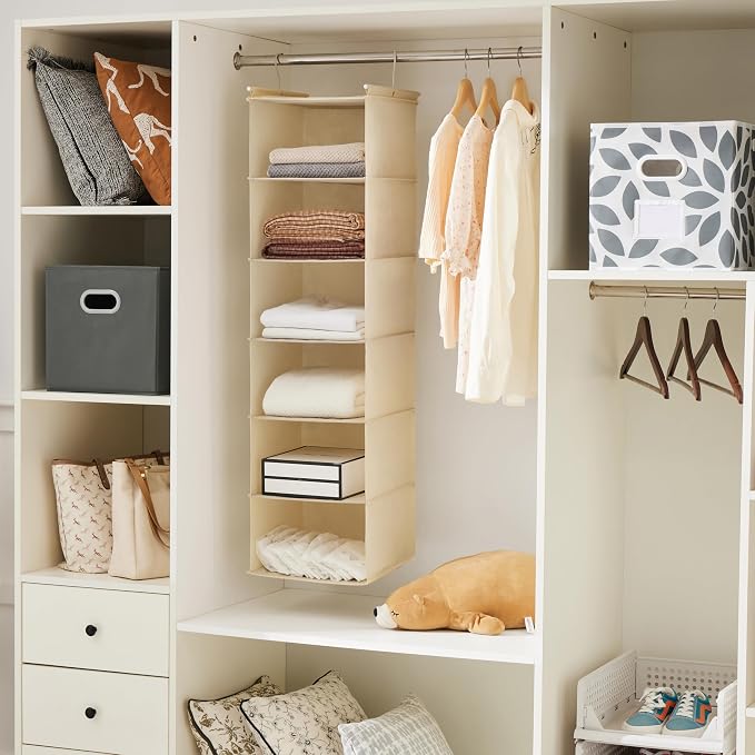 MAX Houser 6 Tier Shelf Hanging Closet Organizer - Image 5
