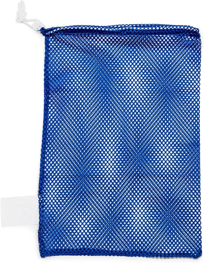 Champion Sports Mesh Equipment Bag – Heavy-Duty Nylon Drawstring Bag by ChampionSports