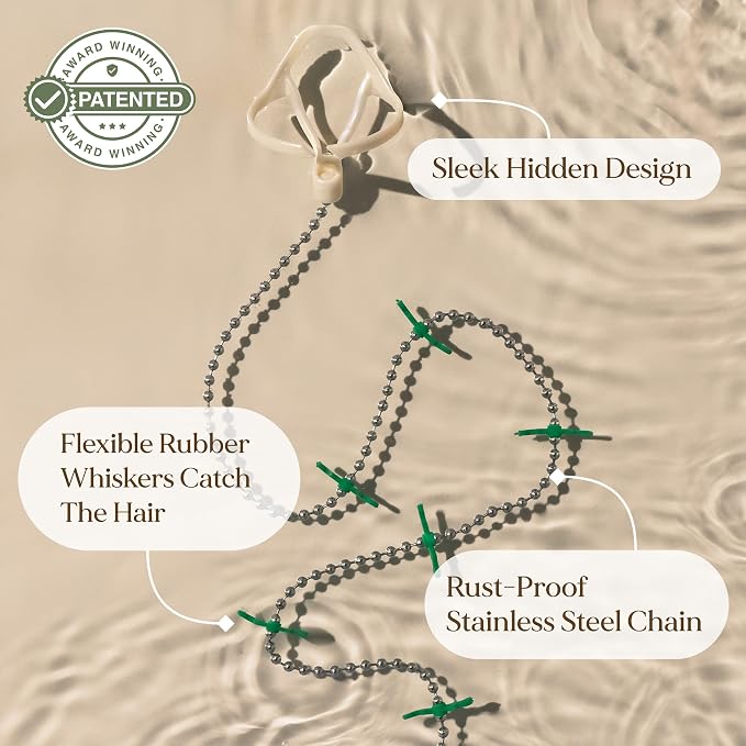 Bathtub Drain Hair Catcher – Disposable Bathroom Hair Trap, Helps Prevent Clogs - Image 7