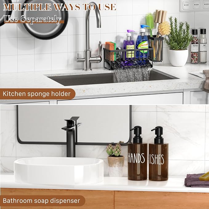 MASADI Kitchen Dish Soap Dispenser Set - Image 4