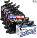 ToughBag 55 Gallon Trash Bags, 55-60 Gallon Trash Bags Heavy Duty by ToughBag