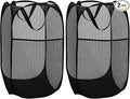 BATTOO Deluxe Strong Mesh Pop up Laundry Hamper Basket by BATTOO