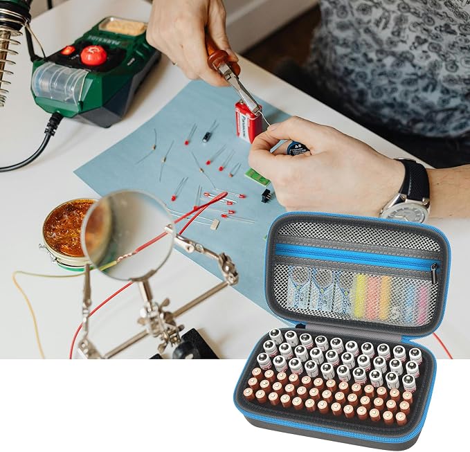 ALKOO Battery Organizer Storage Case Hold - Image 7