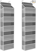 2 Pcs Over The Door Organizer Large Capacity Hanging Storage Room Organizer by SpaceHacks