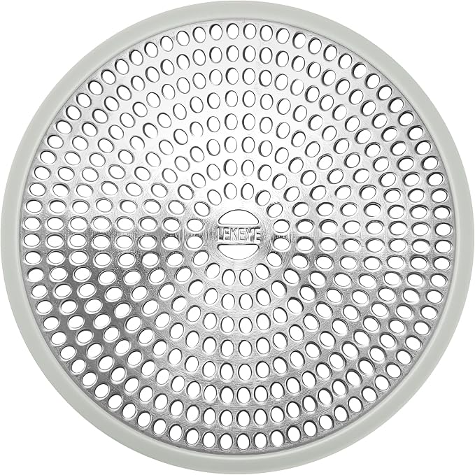 LEKEYE Shower Drain Hair Catcher | Strainer | Shower Stall Drain Cover | by LEKEYE