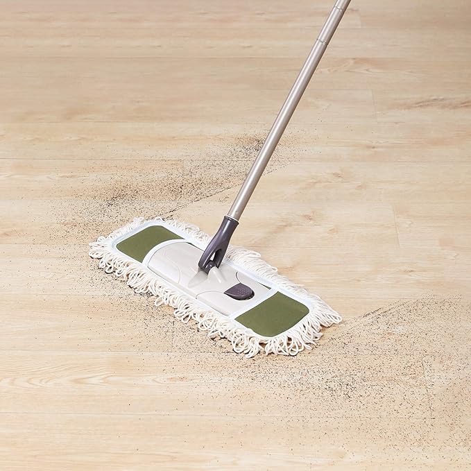 Eyliden Dust Mop, 2 Microfiber Pads, Home Commercial Cleaning, Quick Swap - Image 8
