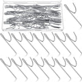 Jetec 80 Pieces Large Metal Drapery Pins Curtain Hooks Bulk, 2.8 x 0.7 Inch | by Jetec