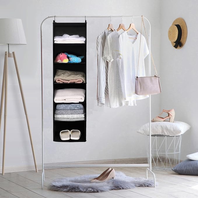 MAX Houser 6 Tier Hanging Closet Organizer - Image 6