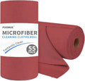 Puomue 55 Pack Microfiber Cleaning Cloth Roll, Tear Away Reusable Paper Towels by Puomue