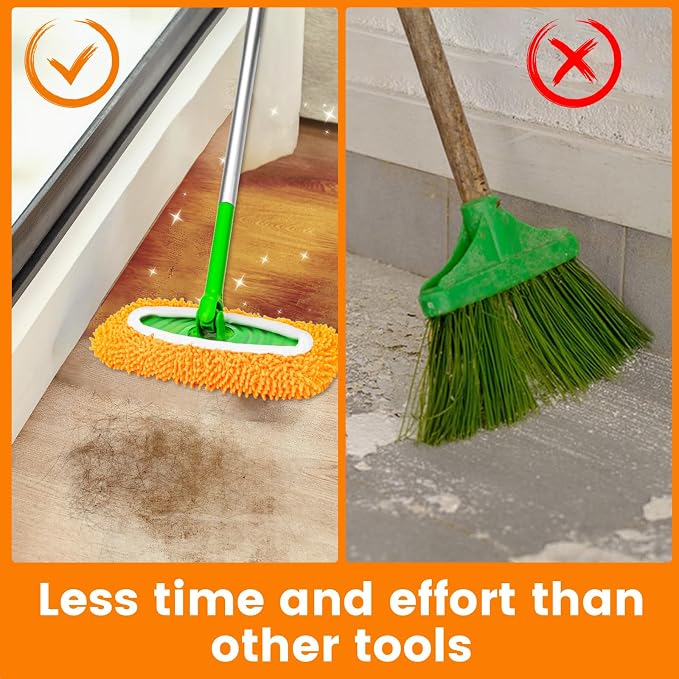 6Pcs Reusable Microfiber Mop Pads Compatible - Image 5