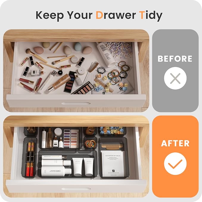 A-LuGei 【Military Grade】 Drawer Organizer, 【】 Makeup organizer - Image 7