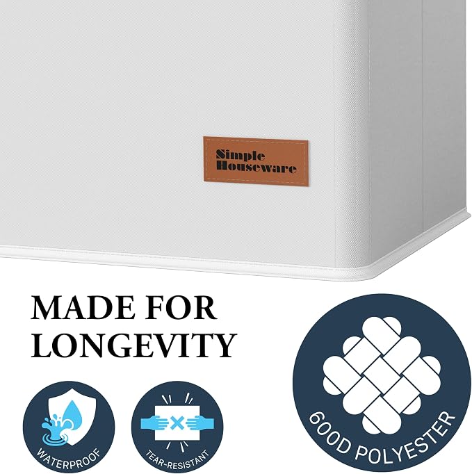 Simple Houseware Foldable Laundry Hamper Basket - Image 5