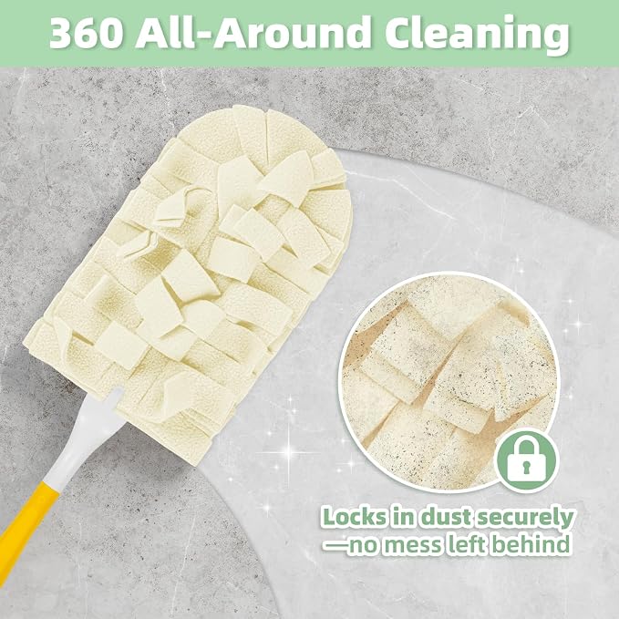 12 PCS Microfiber Reusable Duster Refills - Image 5