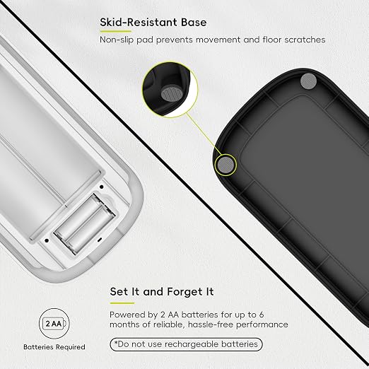 EKO Astro Slim Sensor Trash Can, 10L / 2.6 Gallon Touchless Garbage Bin - Image 5