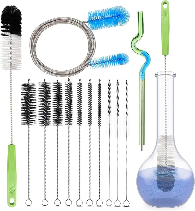 Set of 12 Tube Pipe Cleaners Brush Kit by CUMFYHOUS