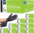 Inspire Black Nitrile Disposable Gloves | 4.5 Nitrile Disposable Safety Medical by Inspire