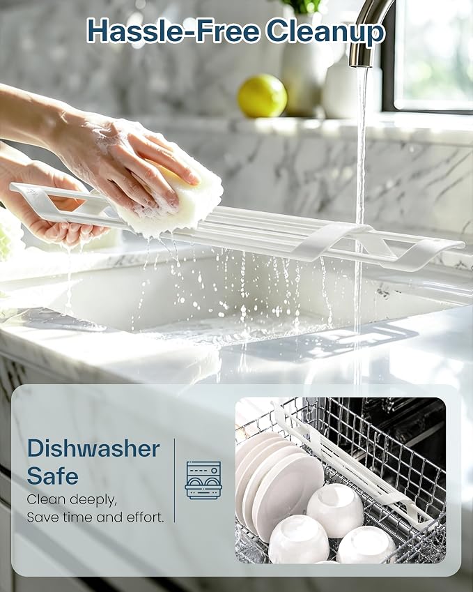 Ohuhu Corner Sink Strainer, Sponge Holder - Image 9