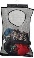 Hanging Mesh Laundry Hamper Large Dirty Clothes Bag, Can Be Used Behind The by SaveSpaceInEveryCorner