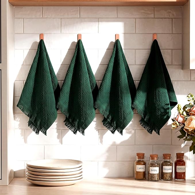 HunnmingRe 24 Pack Boho Hand Towel - Image 5