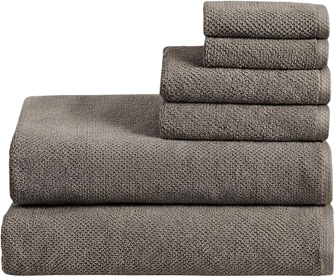 Great Bay Home 100% Cotton 6 Piece Bath Sheet Set by GreatBayHome