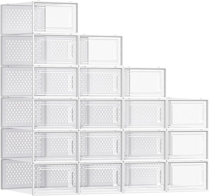 SONGMICS Shoe Boxes by Unknown