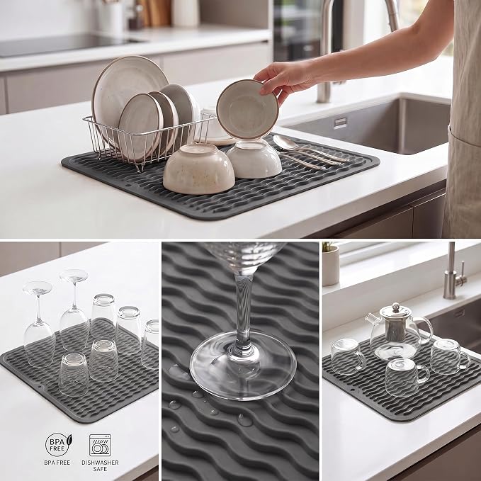 MicoYang Silicone Dish Drying Mat - Image 4