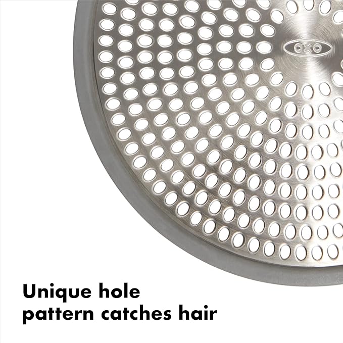 OXO Good Grips Shower Stall Drain Protector | Rust-proof Stainless Steel - Image 5