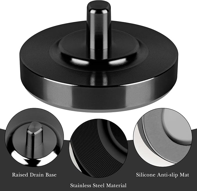 2 Pack Black Electric Toothbrush Holder - Image 3