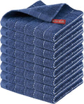 Homaxy 100% Cotton Terry Kitchen Dish Cloths, 8 Pack by Homaxy