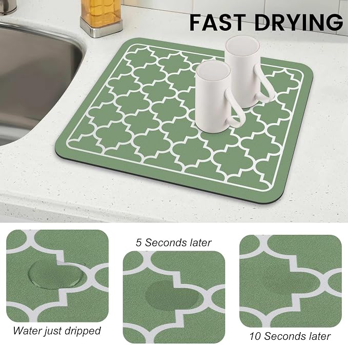 Dish Drying Mat Absorbent Dish Drying Mats - Image 4