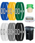 Garbage Can Bands Cord Lord Design Adjustable Large Trash Can Rubber Bands Fits by Rosaver