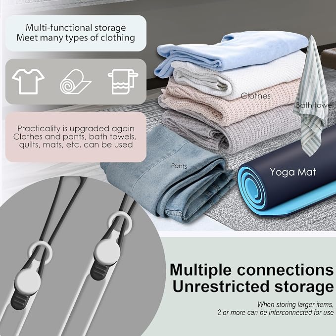 Silicone Cable Ties, Cord Organizer Cable Management, Office Desk Accessories - Image 4