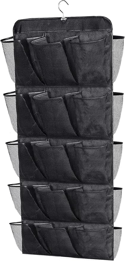 MISSLO 30 Large Pockets Dual Sided Hanging Shoe Rack by MISSLO