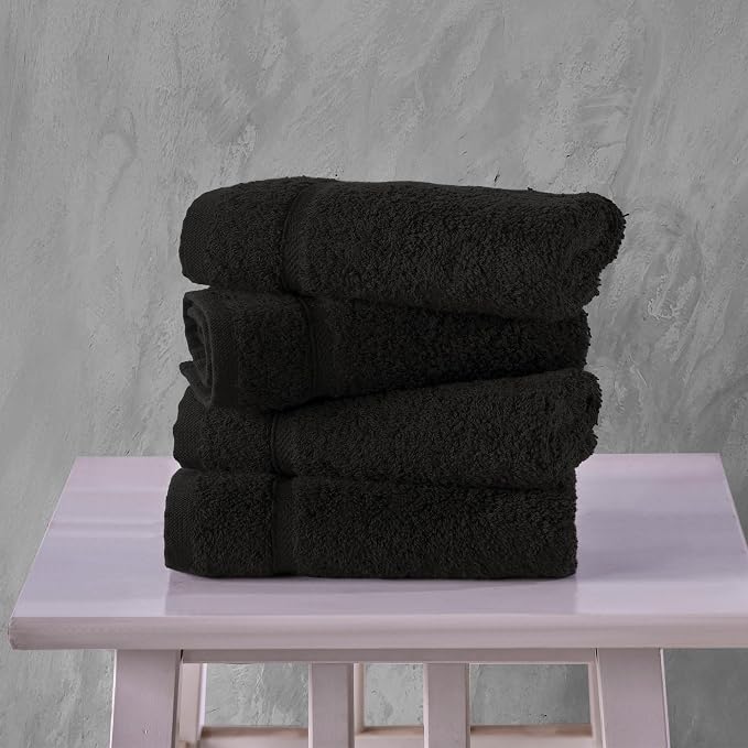 Hawmam Linen Luxury Cotton Washcloths 13x13 Inch - Image 4