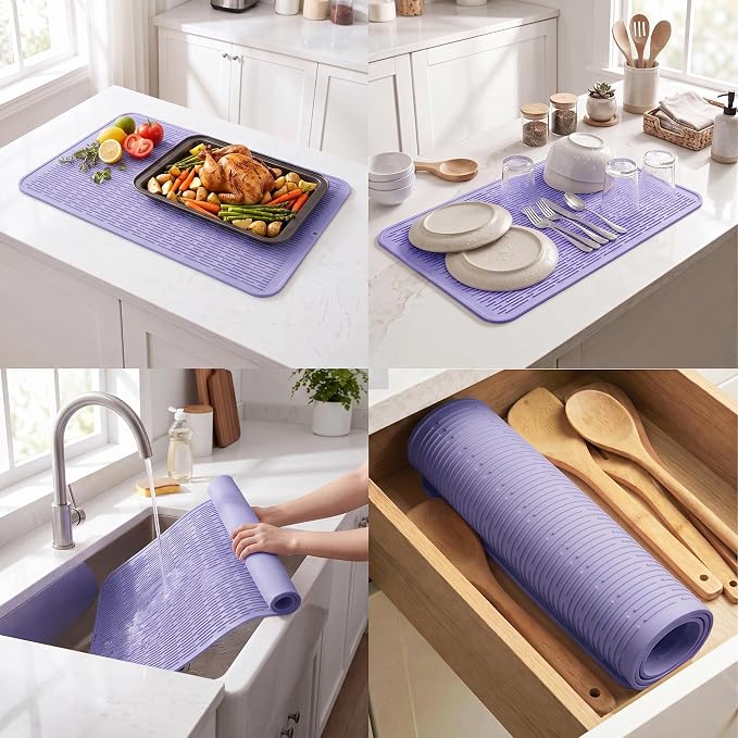 MicoYang Silicone Dish Drying Mat - Image 4