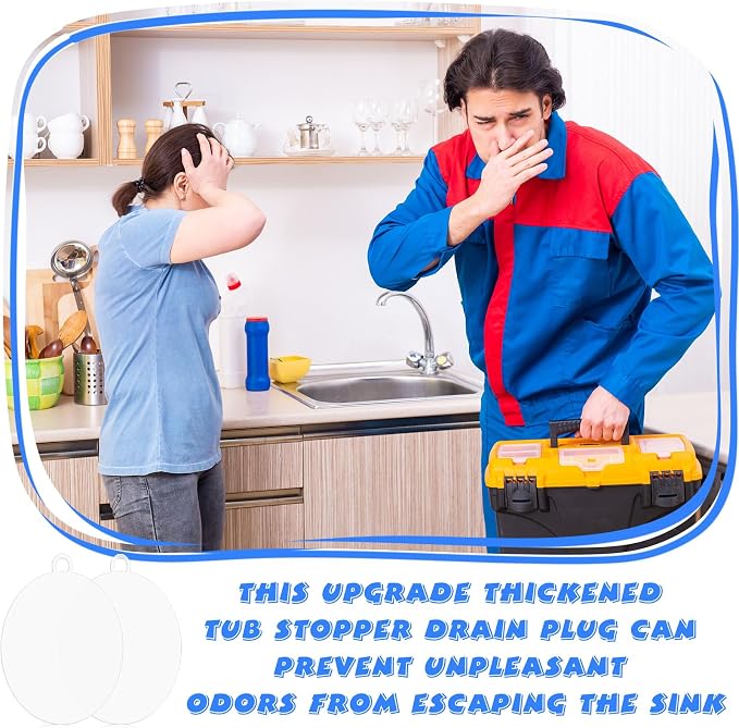 6 Pack Drain Covers for Bugs, 6 X 6 Inch, Anti Odor and Cockroach, Kitchen - Image 7
