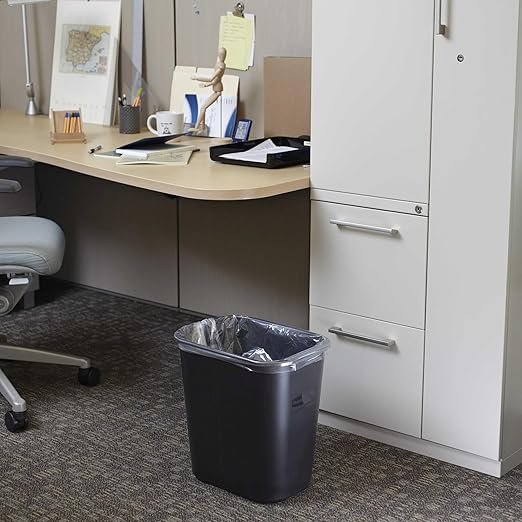 Rubbermaid Commercial Products Deskside Wastebasket/Trash Can, - Image 2