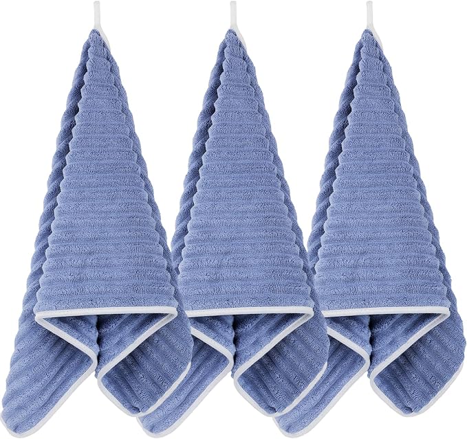 Luxury 3-Piece Quick-Dry Bath Towel Set – Ultra Soft Microfiber Towels | Hand by Bedvcaty