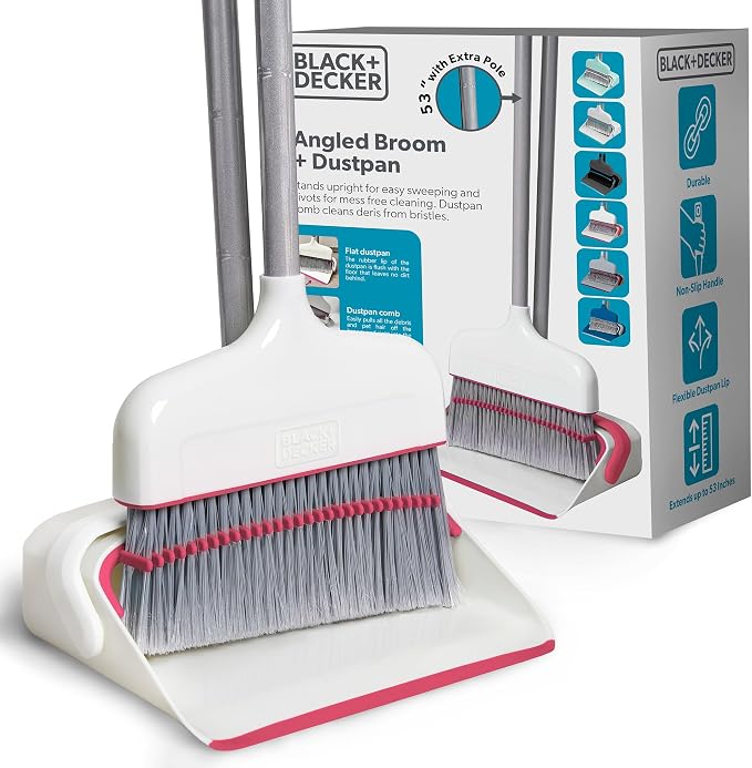 BLACK+DECKER Butler Broom & Dustpan Set by Unknown