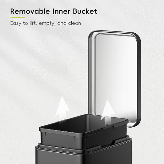 EKO Small Bathroom Trash Can - Image 3