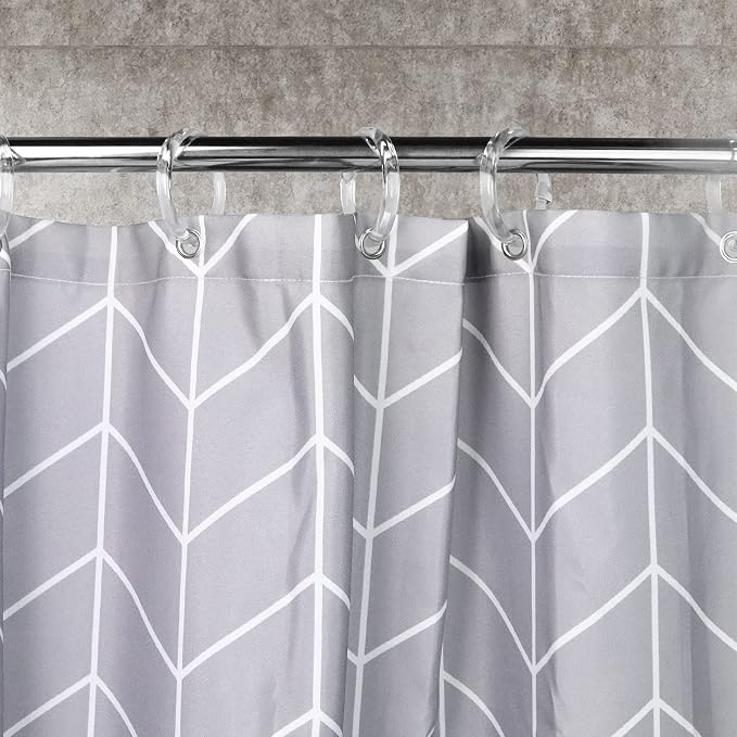 Clear Plastic Shower Curtain Rings, O Shaped Shower Rings - Image 5