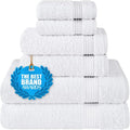 Cotton Paradise 100% Cotton Turkish Towel Set, Soft Absorbent Quick Dry by UNITEDHOMETEXTILE