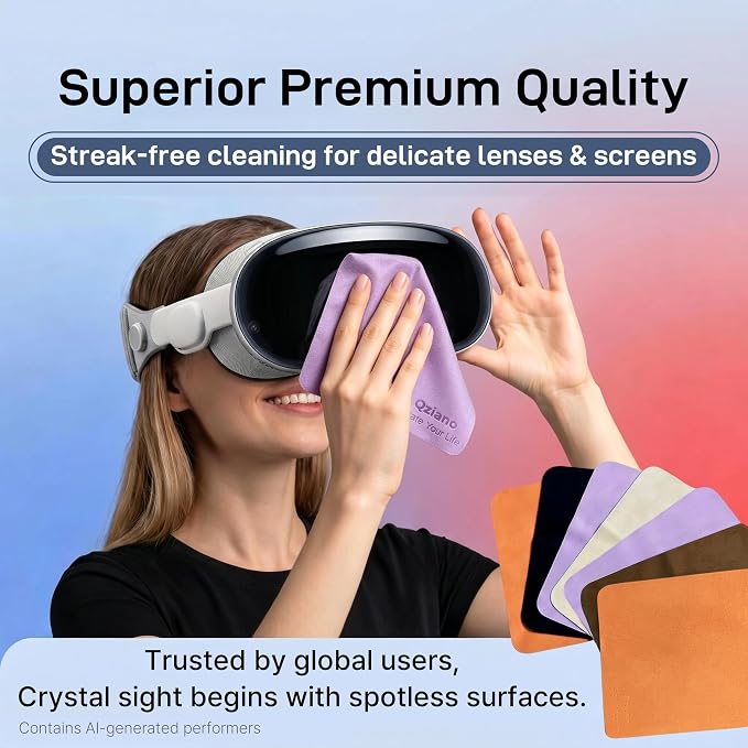 10 Pack Microfiber Cleaning Cloths, Premium 110D Scratch-Free & Lint-Free Clean - Image 8