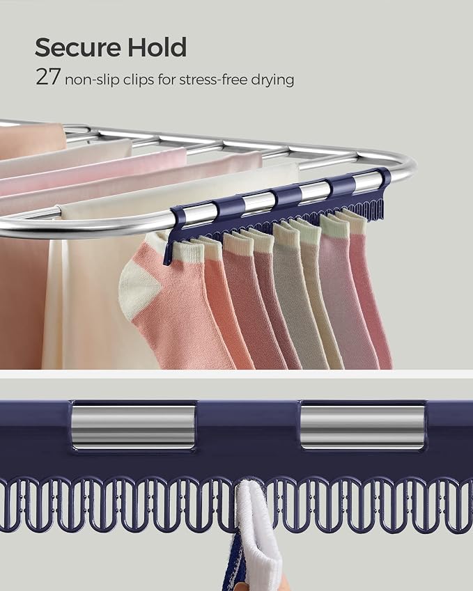 SONGMICS Clothes Drying Rack, - Image 5