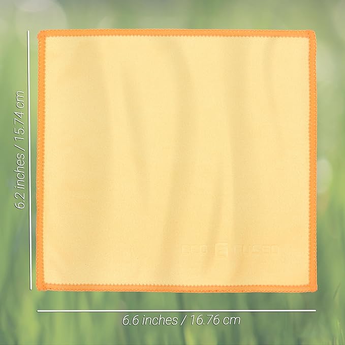 Eco-Fused Microfiber Cleaning Cloths Double-Sided - Image 2