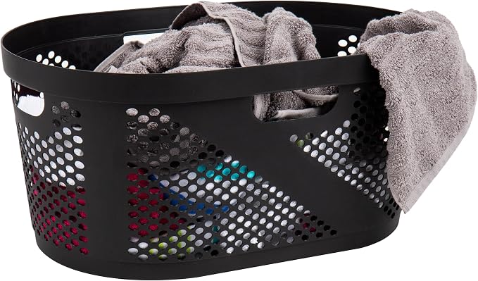 Mind Reader 40L Ventilated Laundry Baskets, Lightweight Clothes Hamper - Image 8